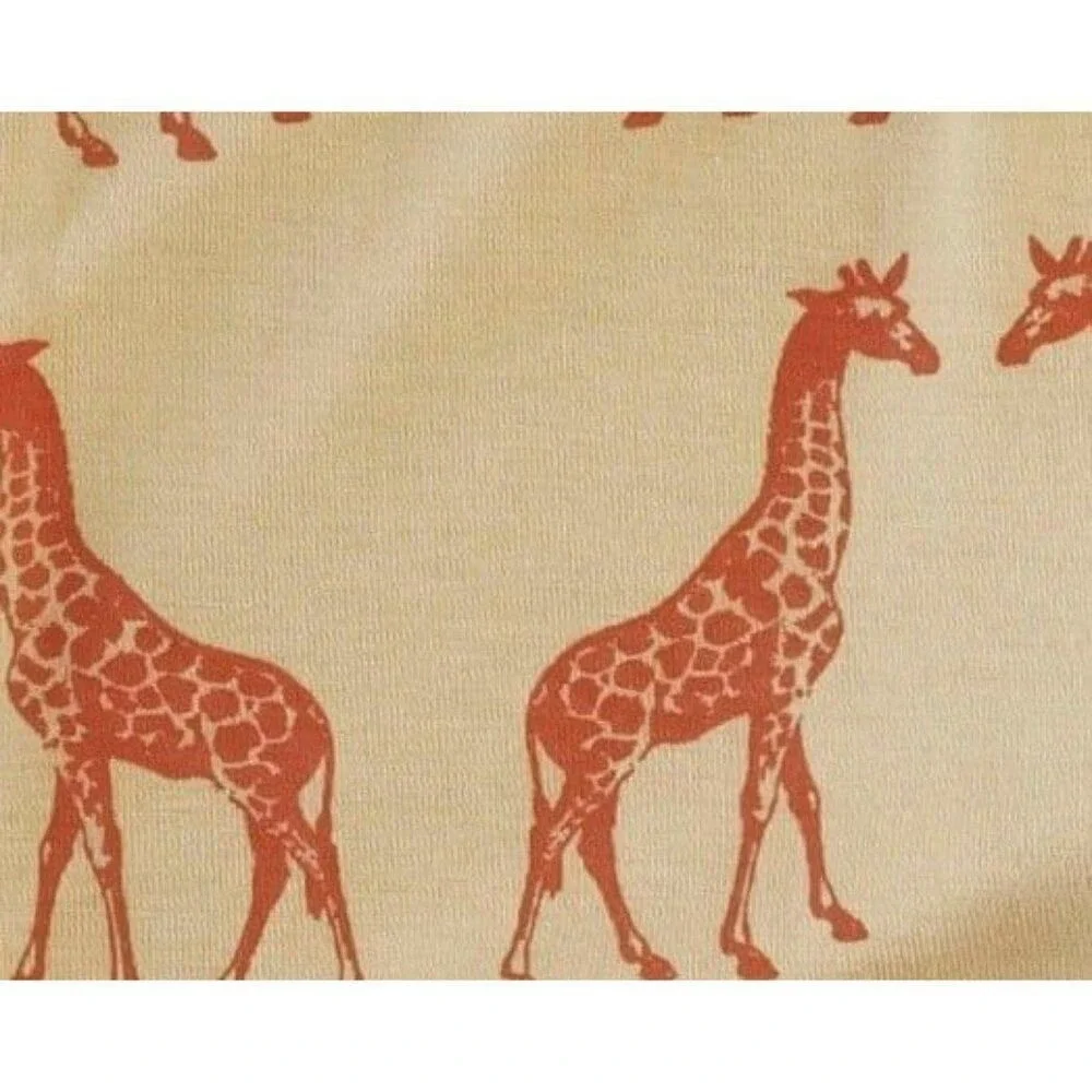 Kate Quinn‎ Spice Giraffe Retro Shortie Set Bamboo Kids 8Y NWT